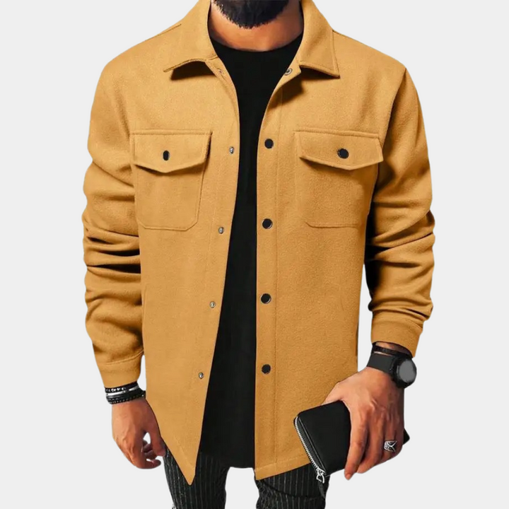 Esclusiva camicia Diego da uomo: comfort impareggiabile e calore accogliente