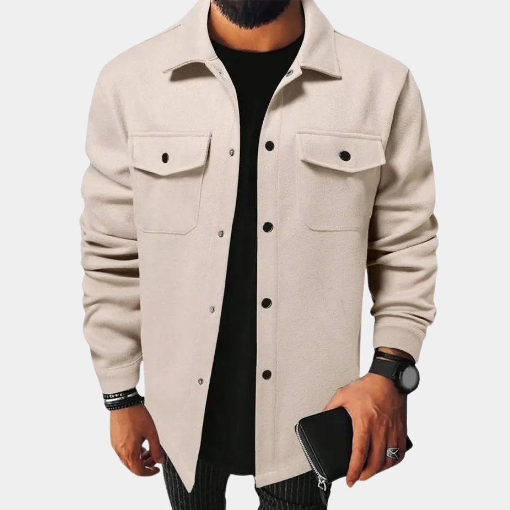 Esclusiva camicia Diego da uomo: comfort impareggiabile e calore accogliente