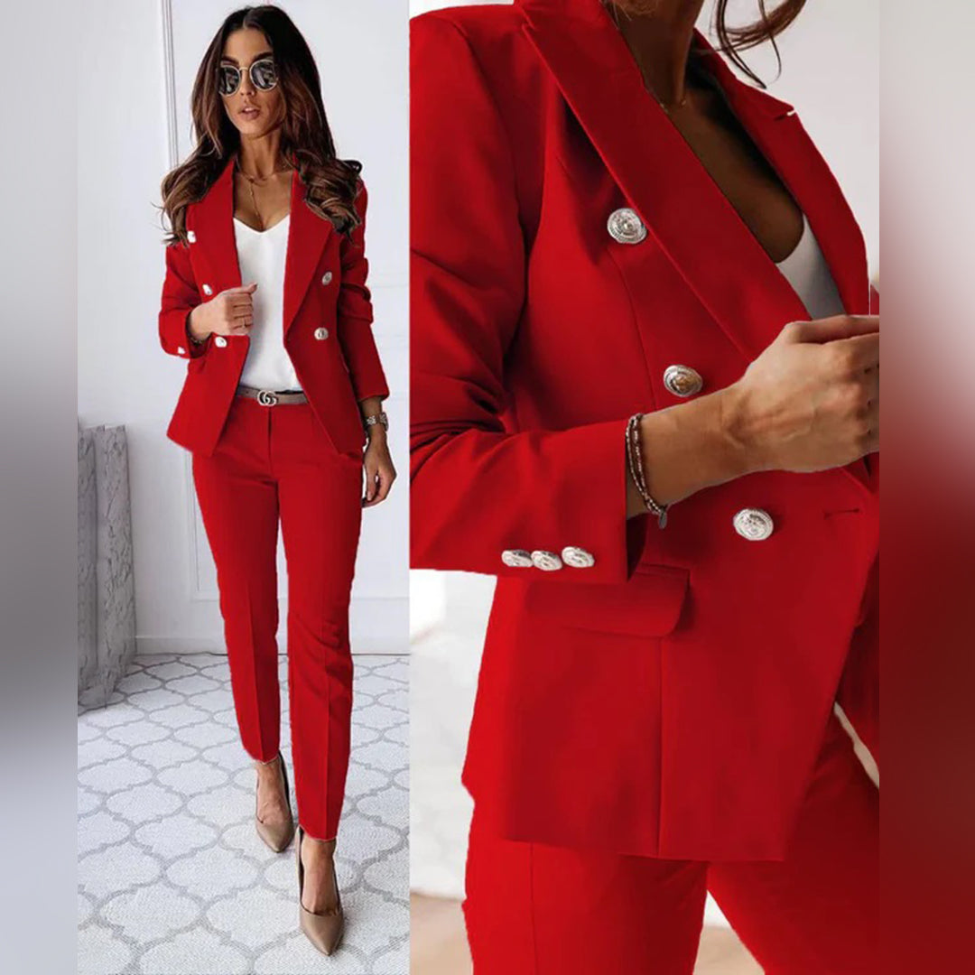 Elegante ELISEA - Classico set da donna a 2 pezzi per ogni occasione