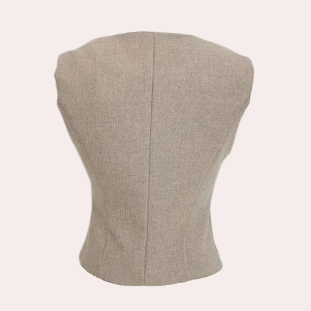 Elegante set da tre pezzi per donne chic e alla moda