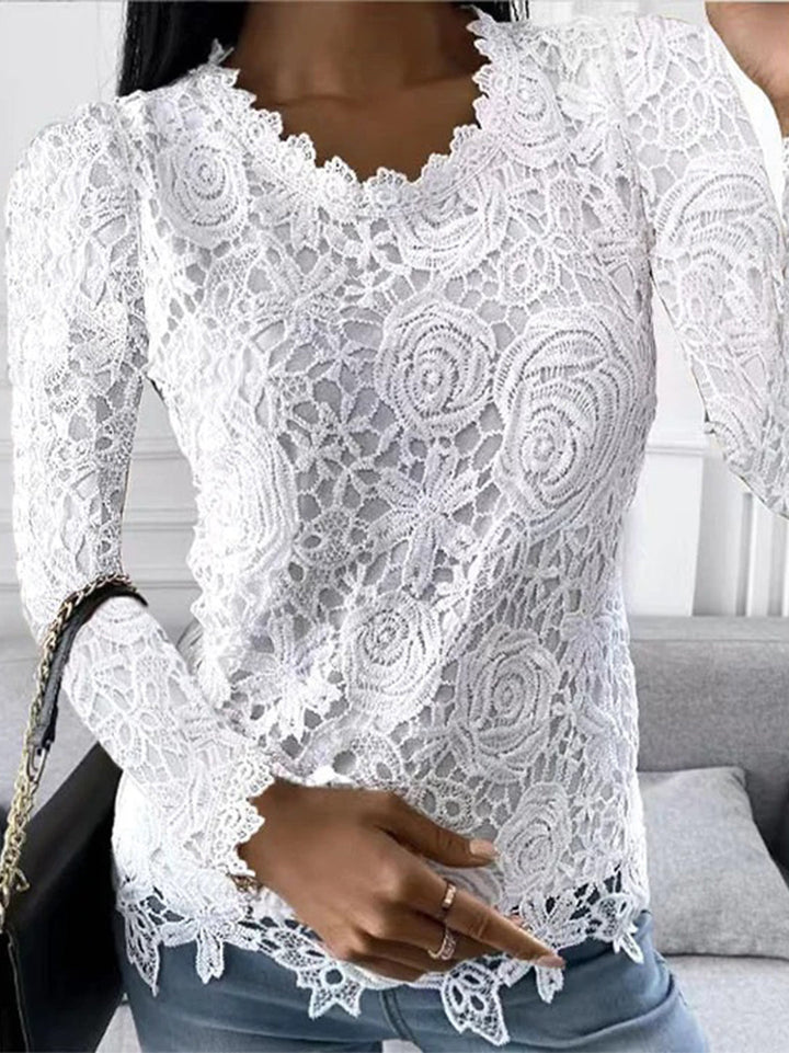 Elegante camicetta a maniche lunghe da donna di Ellie Collection