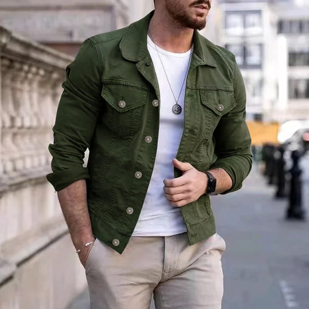 Giacca primaverile elegante e raffinata per uomo - BAPTISTE, ideale per la stagione