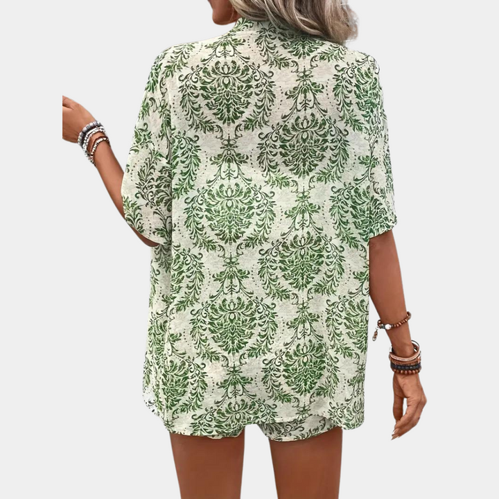 Guiliana - Elegante set estivo da donna a 2 pezzi per ogni occasione