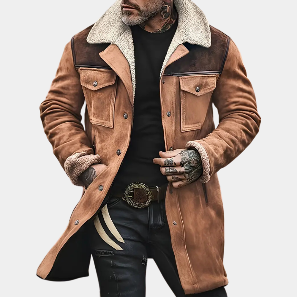 Cappotto classico senza tempo da uomo EDMUND - Sinonimo di eleganza e stile senza tempo