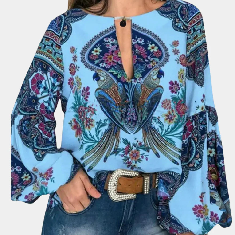 Liora - Camicetta da donna comoda e traspirante per un look elegante e alla moda