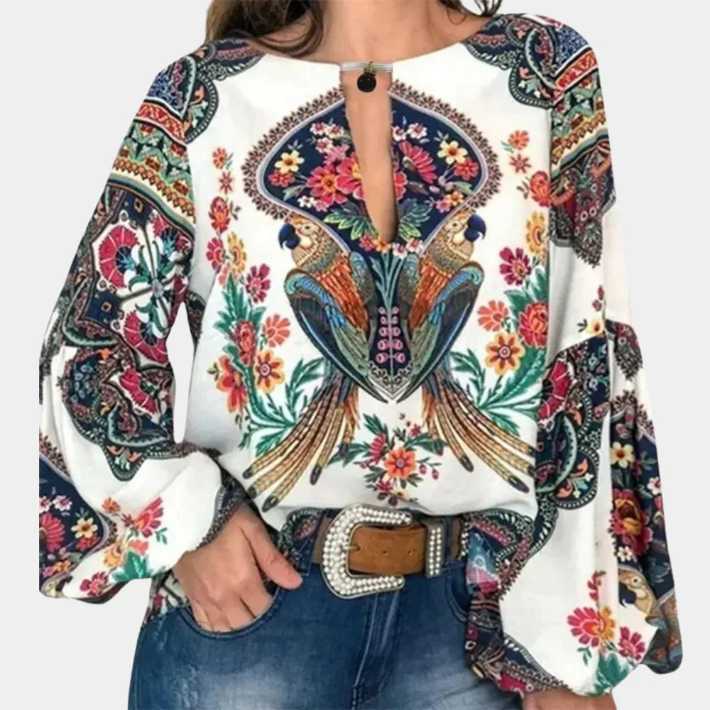 Liora - Camicetta da donna comoda e traspirante per un look elegante e alla moda