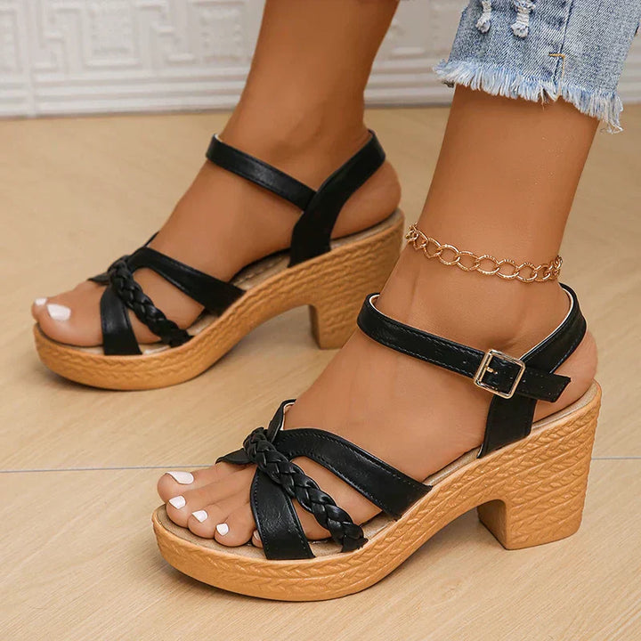 Vea - Sandali con tacco largo da donna eleganti e alla moda per uno stile eccezionale