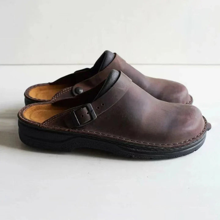 Le esclusive pantofole Advantage da uomo in ecopelle - una garanzia di massimo comfort