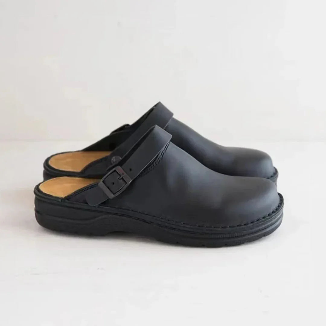 Le esclusive pantofole Advantage da uomo in ecopelle - una garanzia di massimo comfort