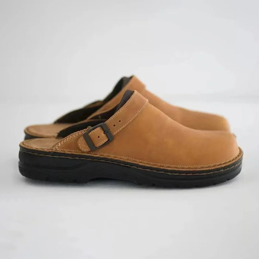 Le esclusive pantofole Advantage da uomo in ecopelle - una garanzia di massimo comfort