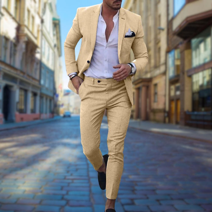 Elegante e moderno abito slim-fit da uomo Michael - eleganza e look alla moda