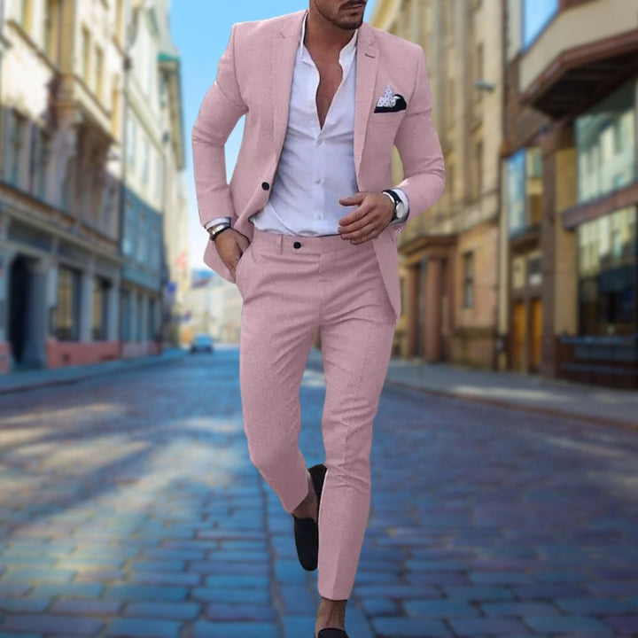 Elegante e moderno abito slim-fit da uomo Michael - eleganza e look alla moda
