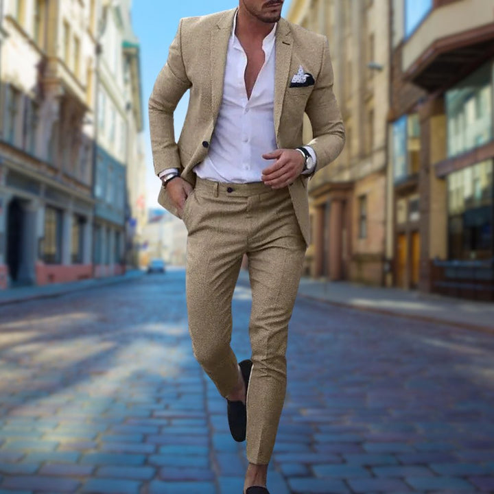 Elegante e moderno abito slim-fit da uomo Michael - eleganza e look alla moda