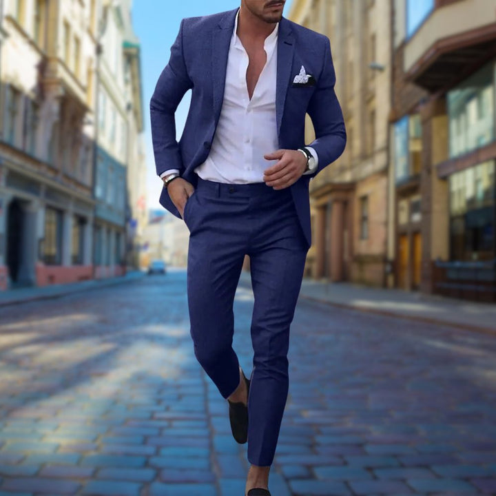 Elegante e moderno abito slim-fit da uomo Michael - eleganza e look alla moda