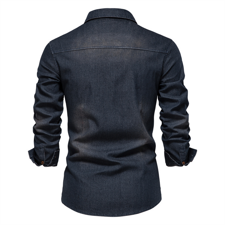 Elegante camicia a maniche lunghe GUILLEM per un look sofisticato e casual
