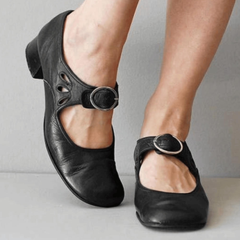 Scarpe vintage da donna alla moda, perfette per le giornate di sole!