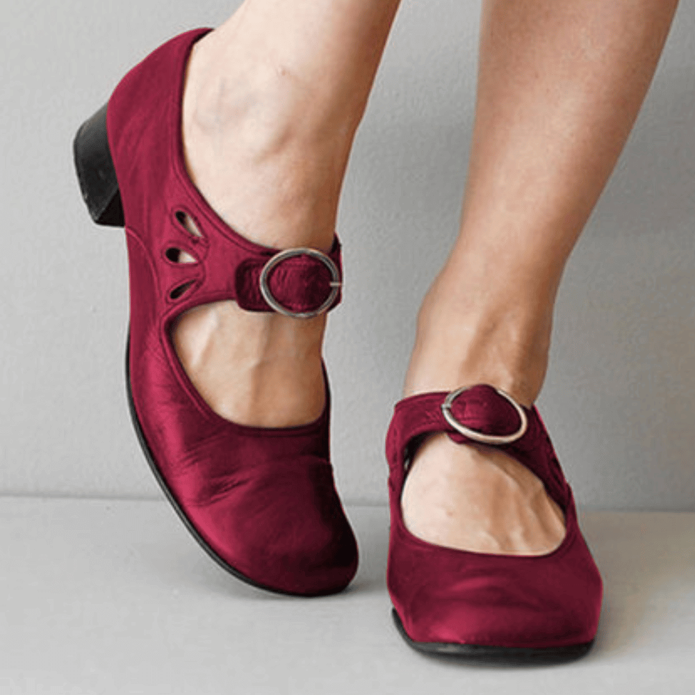 Scarpe vintage da donna alla moda, perfette per le giornate di sole!
