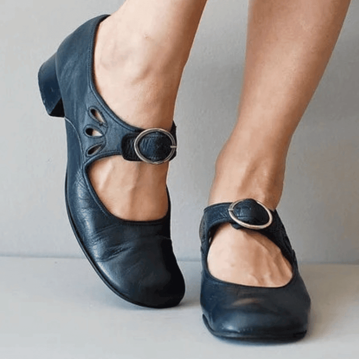 Scarpe vintage da donna alla moda, perfette per le giornate di sole!
