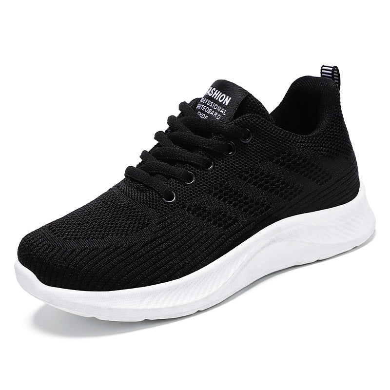 Scarpe sportive Flyknit Leve e Respiratory da donna con allacciatura regolabile e fodera confortevole