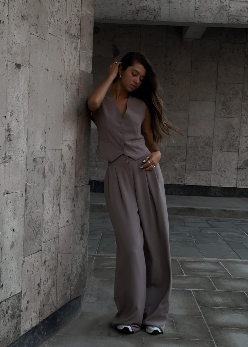 Sorelle - Elegante blazer da donna senza maniche - elegante e sofisticato per ogni occasione