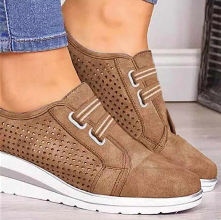 Eleganti sandali da donna con tacco a spillo in tessuto traspirante, colore elasticizzato e comoda punta aperta