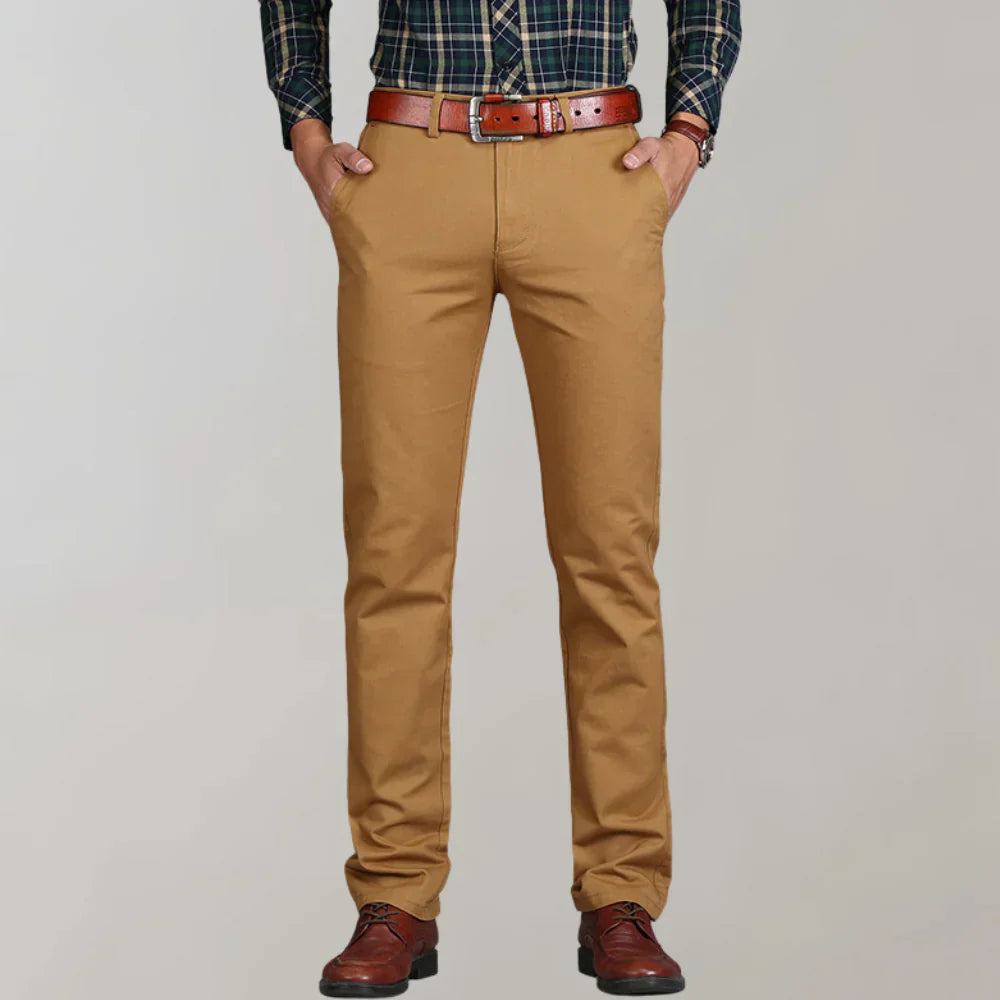 Vito - Pantaloni chino slim-fit eleganti e moderni per uomo