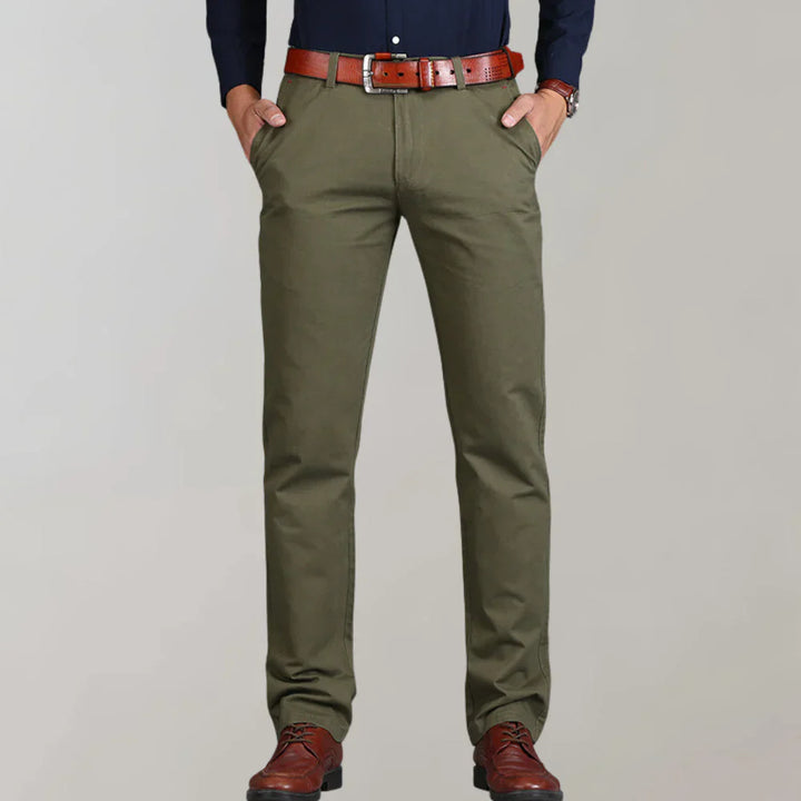 Vito - Pantaloni chino slim-fit eleganti e moderni per uomo
