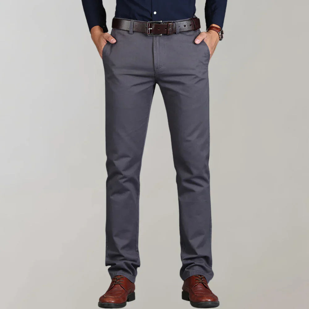 Vito - Pantaloni chino slim-fit eleganti e moderni per uomo