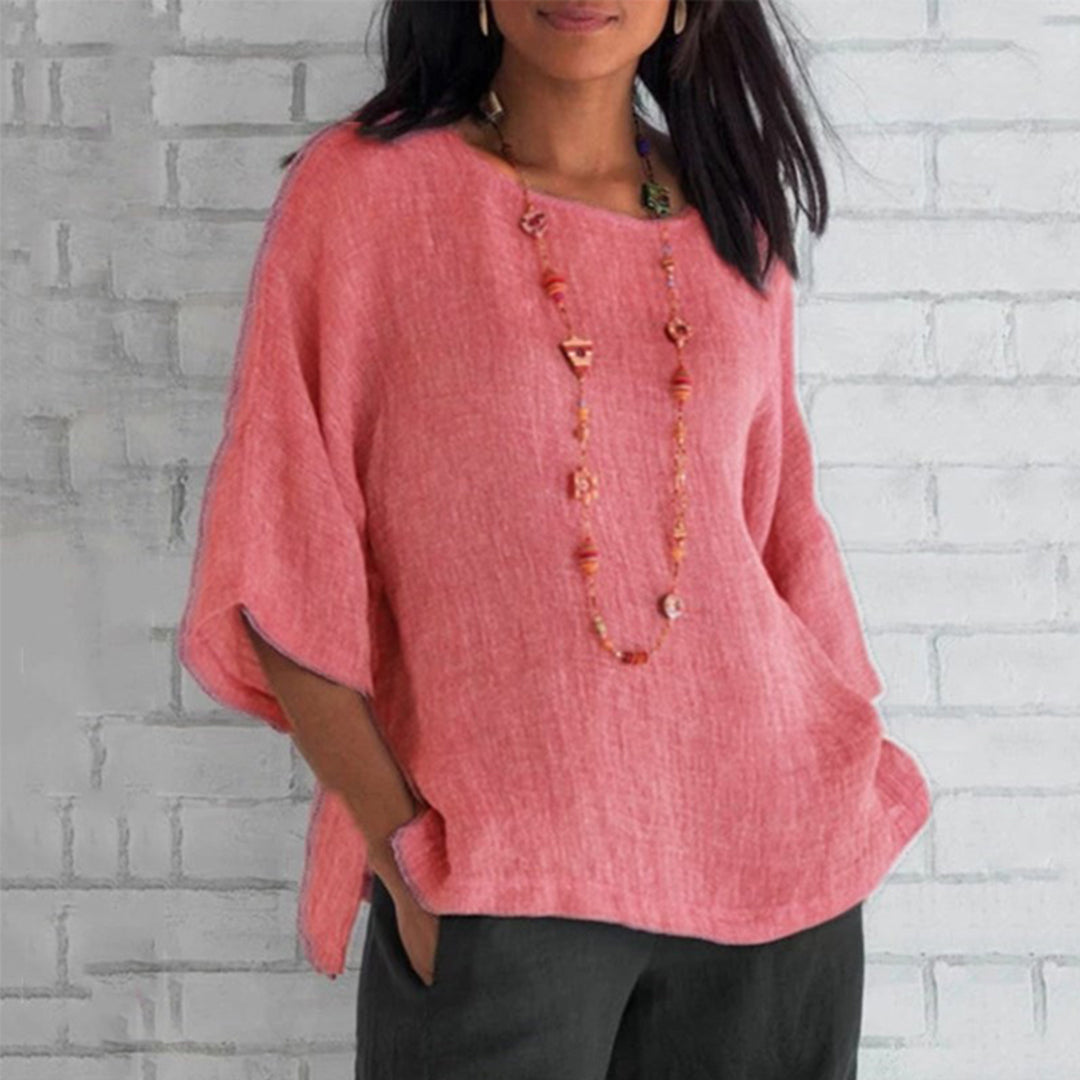 L'elegante top in lino di Antoinette: eleganza e comfort per tutti i giorni