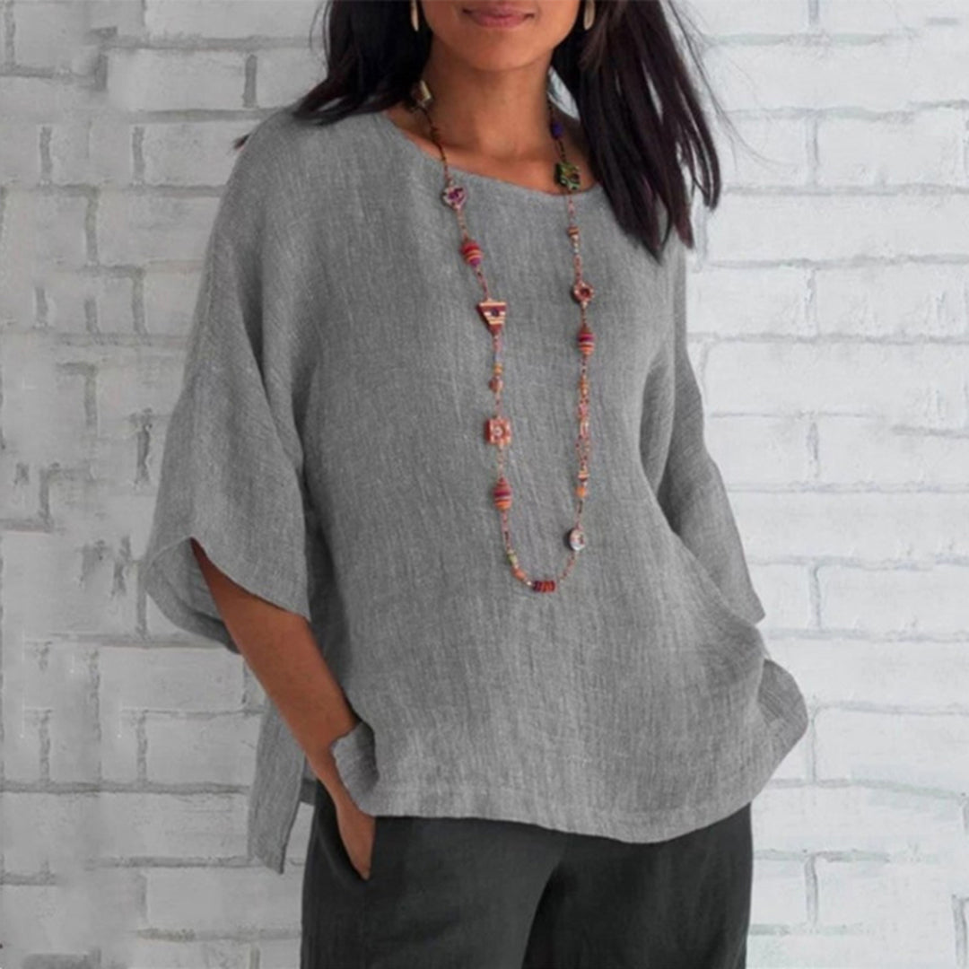 L'elegante top in lino di Antoinette: eleganza e comfort per tutti i giorni
