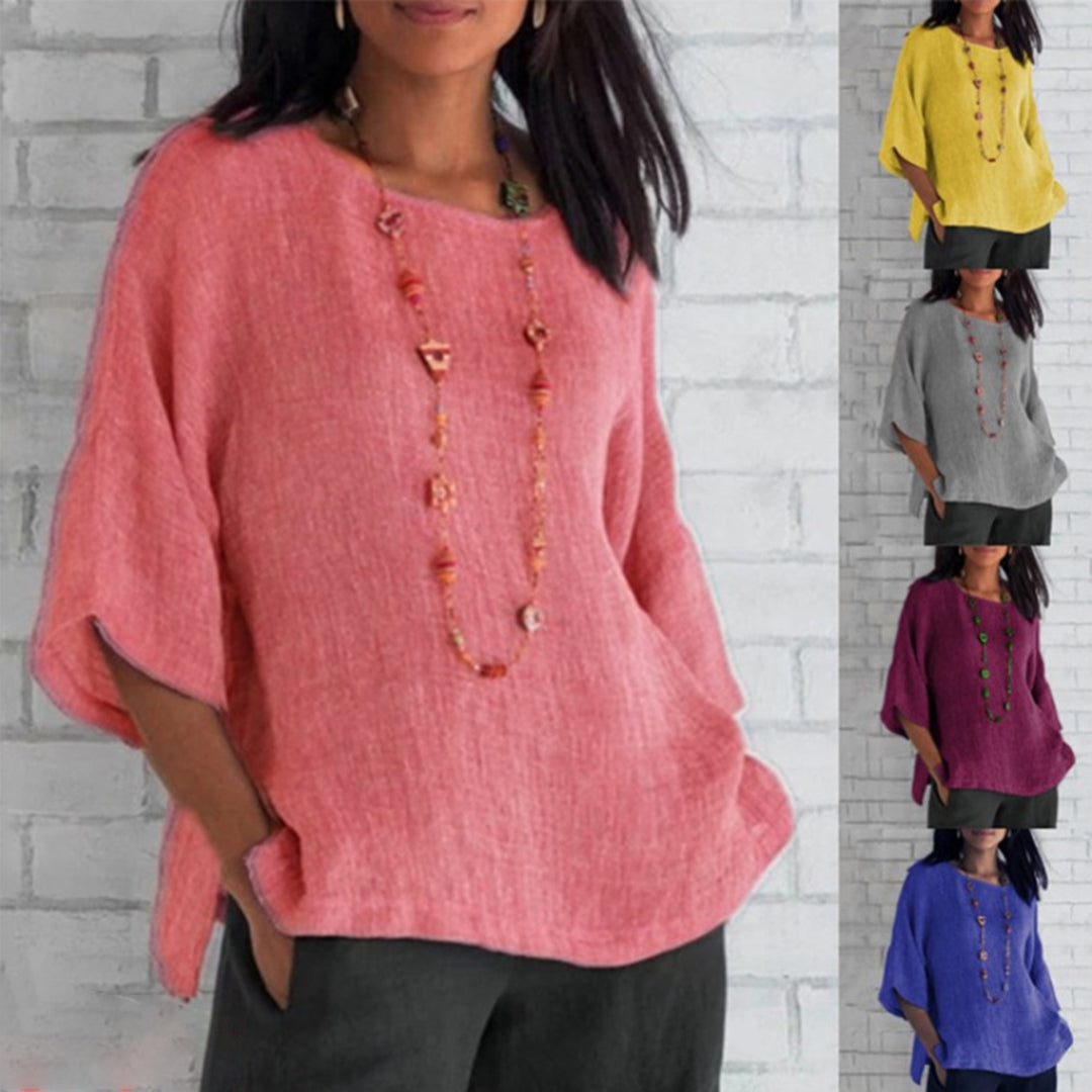 L'elegante top in lino di Antoinette: eleganza e comfort per tutti i giorni