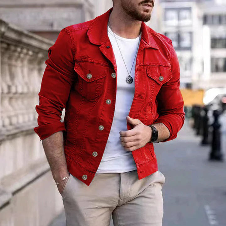Giacca primaverile elegante e raffinata per uomo - BAPTISTE, ideale per la stagione