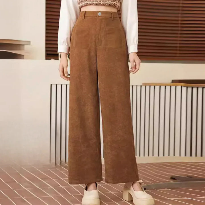 Pantaloni eleganti Sophia in velluto a coste - stile e comfort eccezionali per ogni occasione