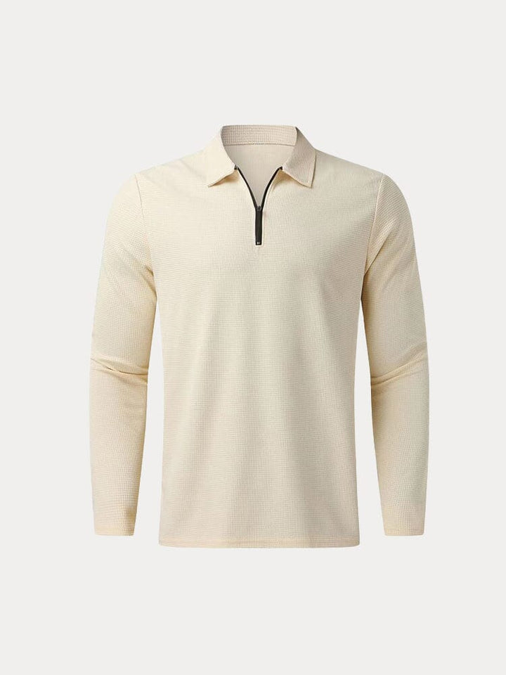 Kit sportivo completo da uomo con elegante motivo gaufré e design a due pezzi alla moda