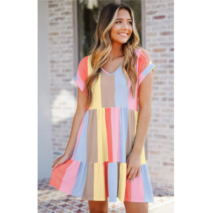 Lussuosa vestaglia da donna a gamba lunga - Vestibilità comoda con esclusivo scollo a V - Polsini in stile retrò ed elegante motivo a linguetta