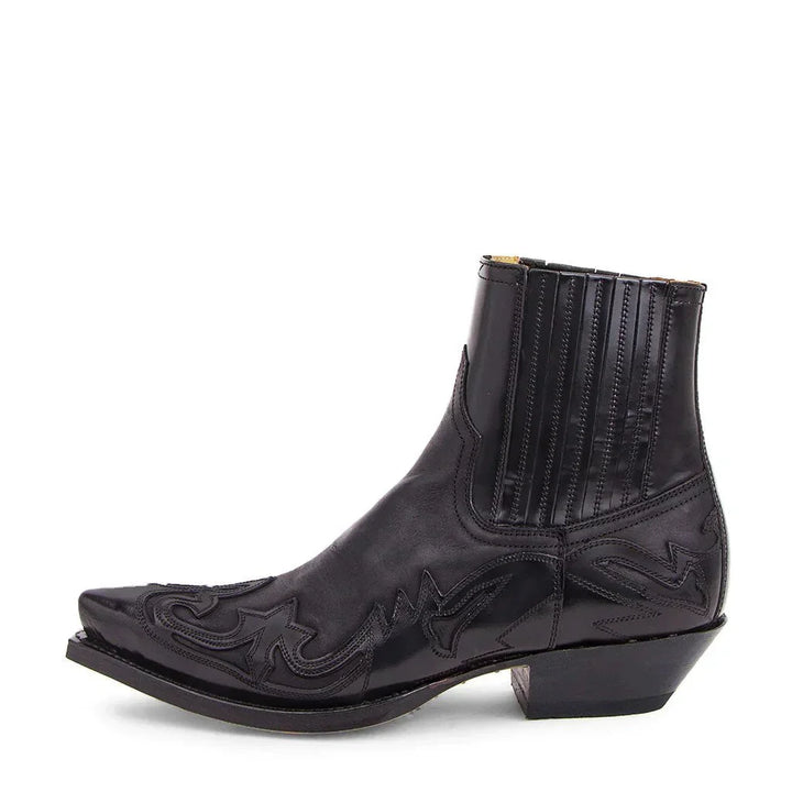 Roderick - eleganti stivali da cowboy in pelle per uomo