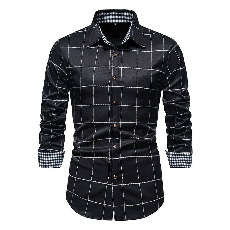 Elegante gilet da uomo a maniche lunghe con bottoni - eleganza casual