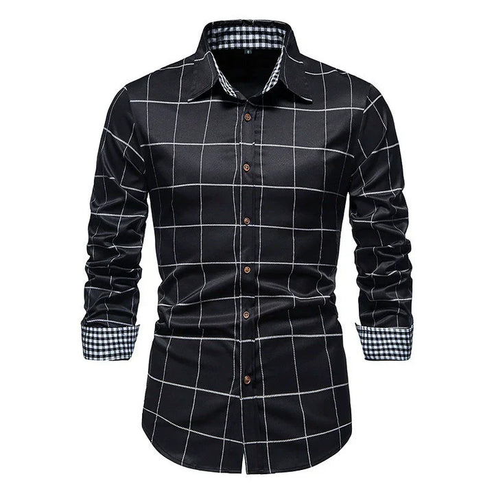 Elegante gilet da uomo a maniche lunghe con bottoni - eleganza casual