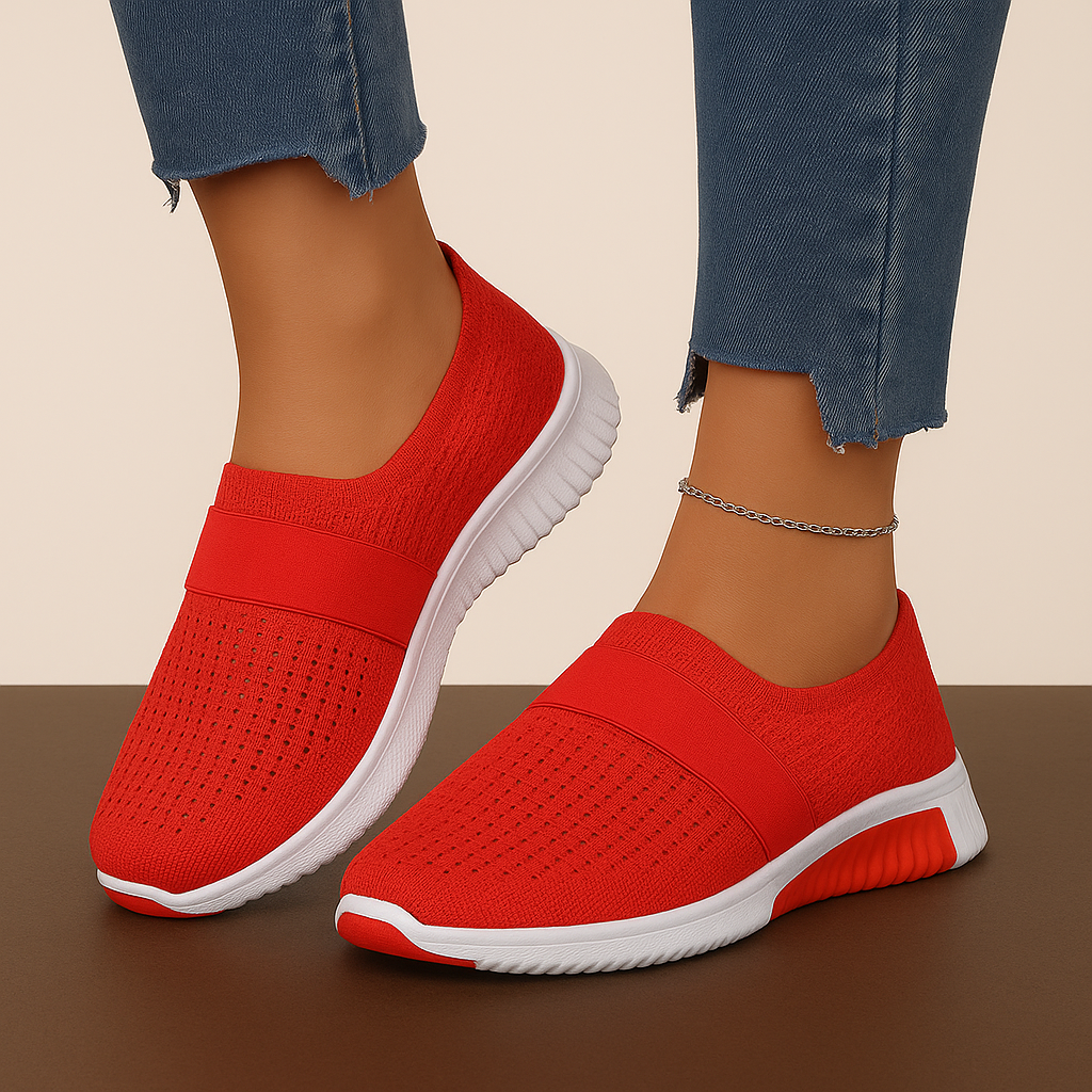 Eleganti e comode sneakers slip-on Zoya da donna