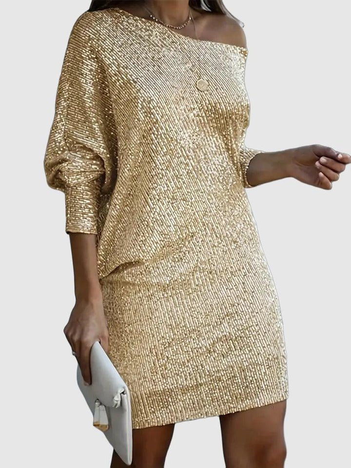 Kaelina | Funkelndes Partykleid für Ihren glamurösen Auftritt | Elegante Abendgarderobe