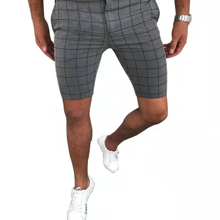Pantaloncini da uomo con vestibilità regolabile, tessuto traspirante e vita bassa alla moda