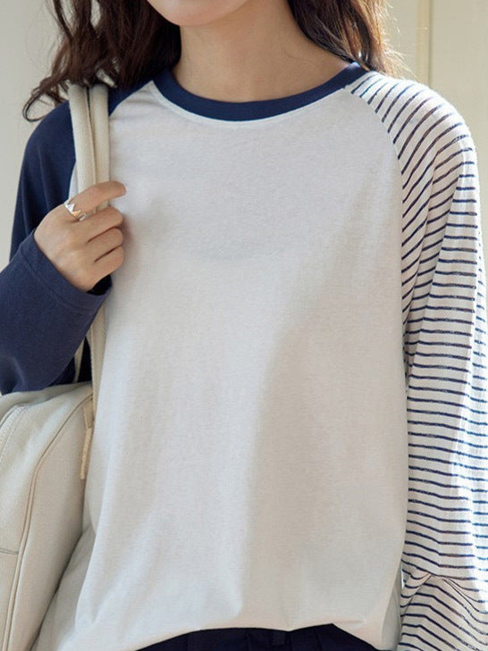 Blusas femeninas a rayas con abertura elegante per un estilo chic