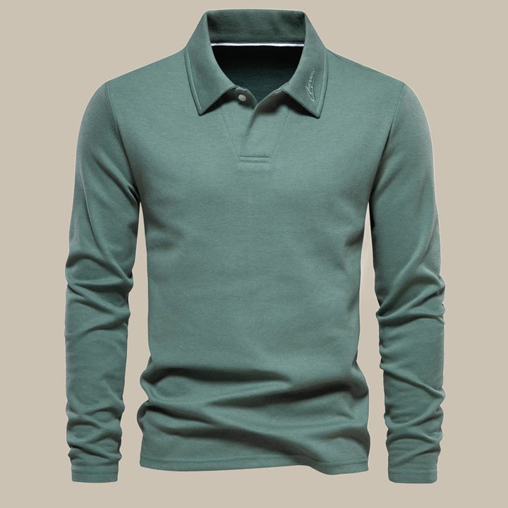 Polo a manica lunga da uomo elegante e raffinata: la scelta perfetta per ogni occasione