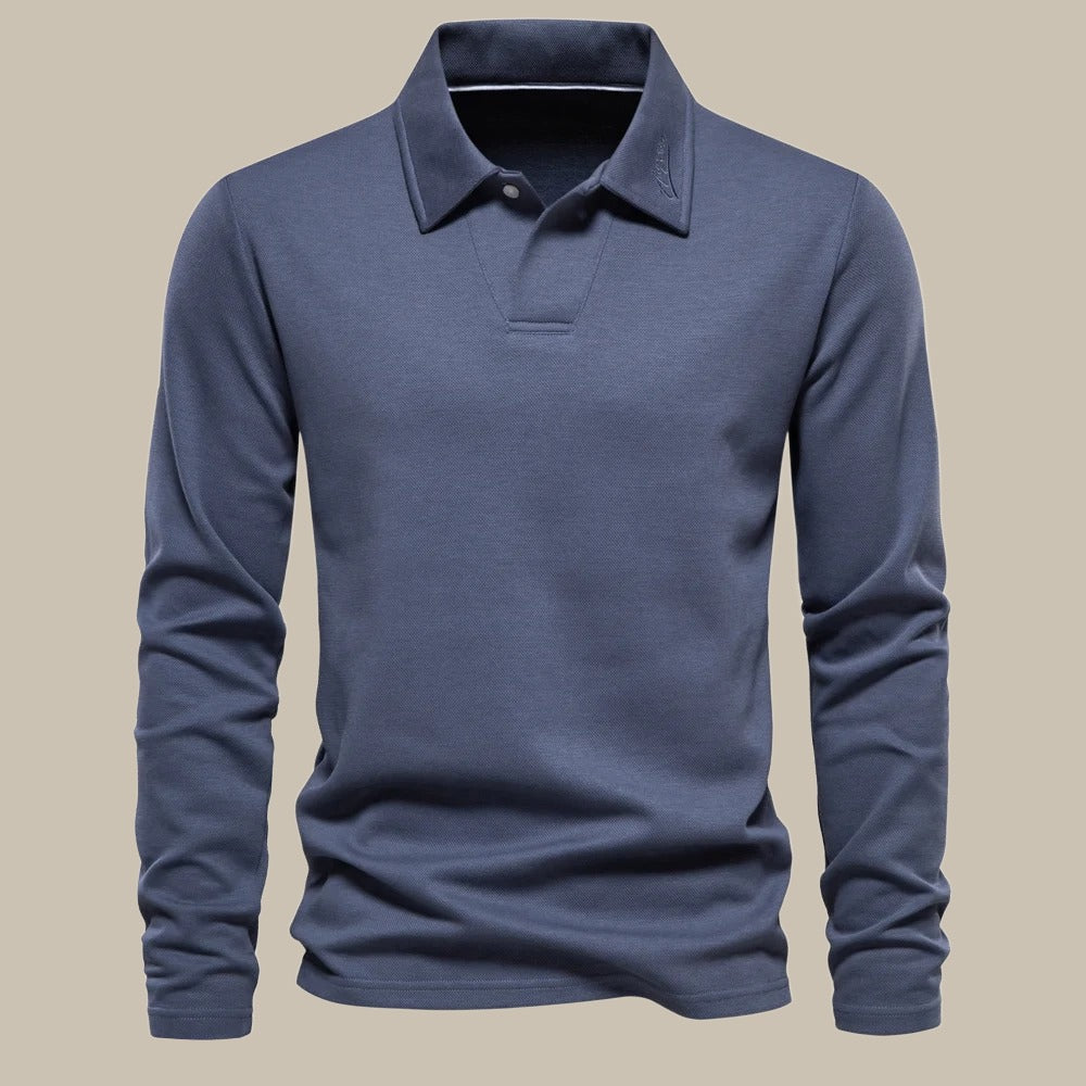 Polo a manica lunga da uomo elegante e raffinata: la scelta perfetta per ogni occasione
