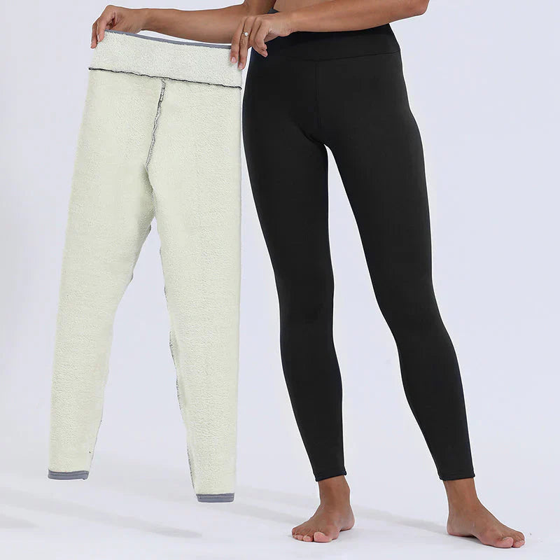 Leggings in pile ultra doux e caldo - massimo comfort e accoglienza