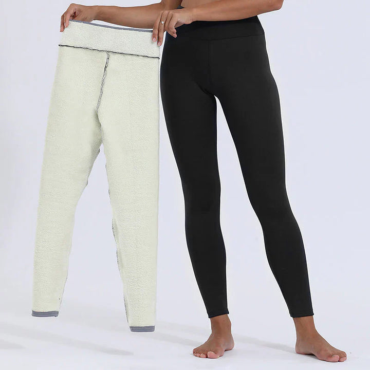 Leggings in pile ultra doux e caldo - massimo comfort e accoglienza