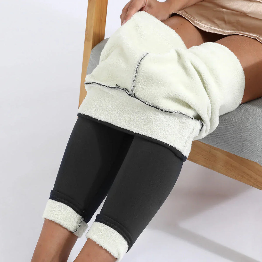 Leggings in pile ultra doux e caldo - massimo comfort e accoglienza