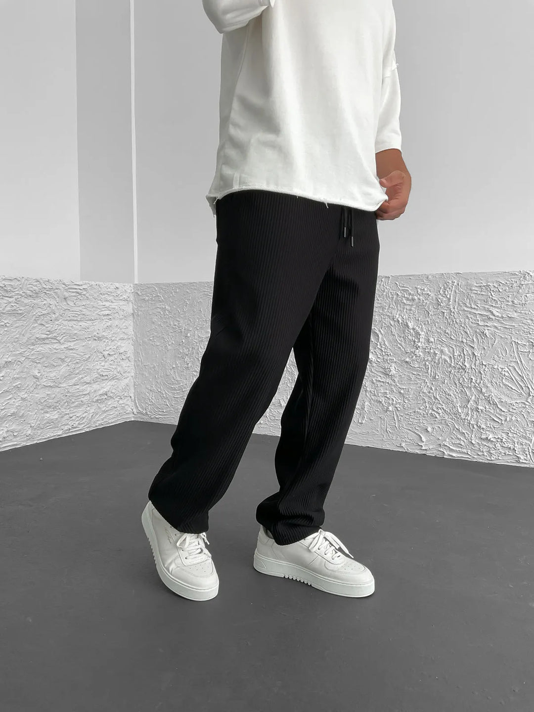 Pantaloni Virgile™ a coste eleganti per un look alla moda ed elegante