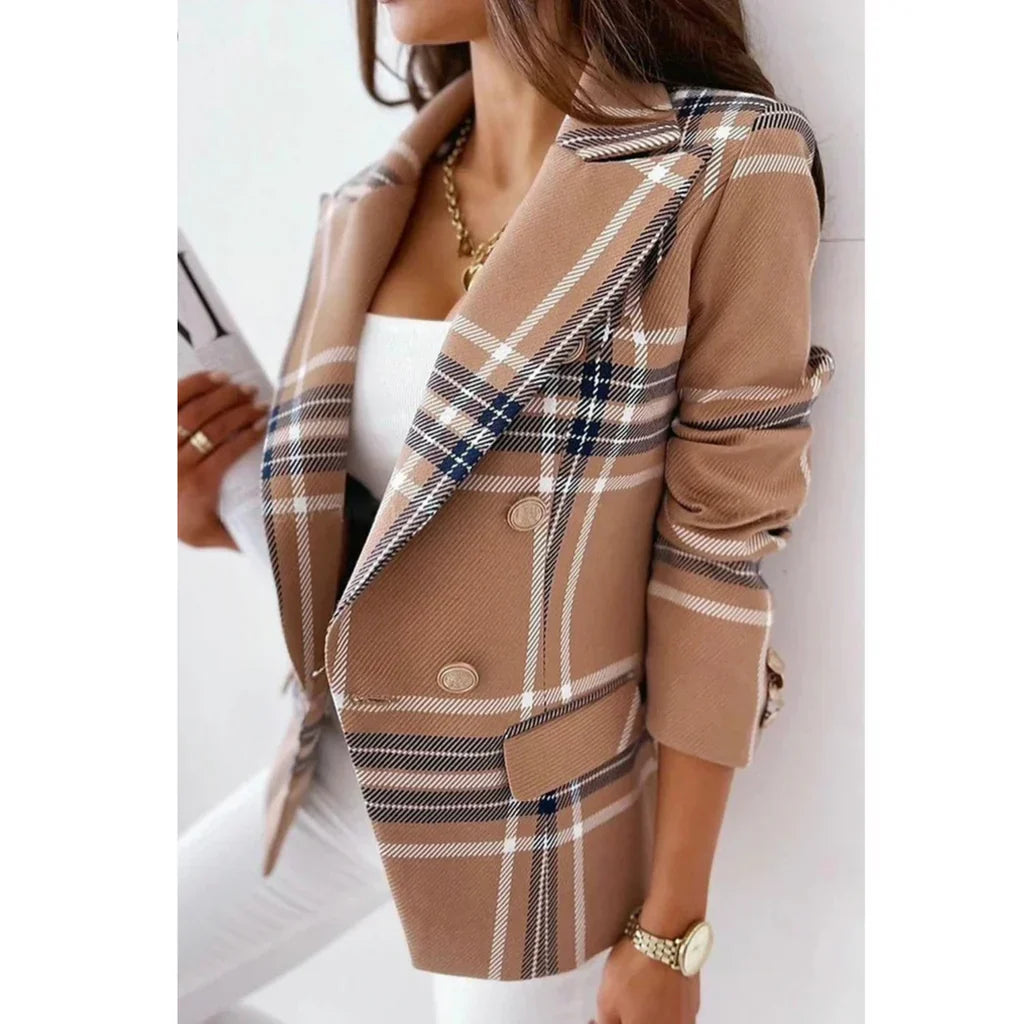 Eline - Elegante blazer da donna con elegante colletto Swing
