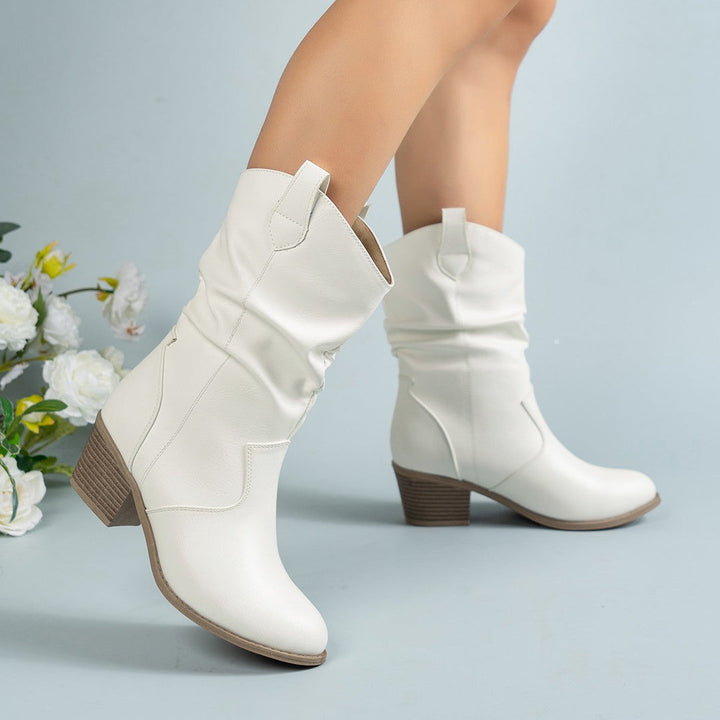 WesternCharm - Stivali da cowboy retrò da donna alla moda per un look unico